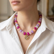Charger l'image dans la galerie, Collier Alicia - perles cylindriques