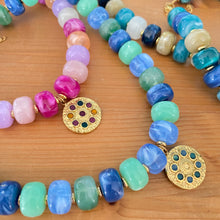 Charger l'image dans la galerie, Collier Alicia - perles cylindriques