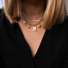 Charger l'image dans la galerie, Collier Ania As de pique crâne vache Longhorn