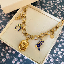 Charger l'image dans la galerie, Collier Tatiana chapeau Stetson bleu