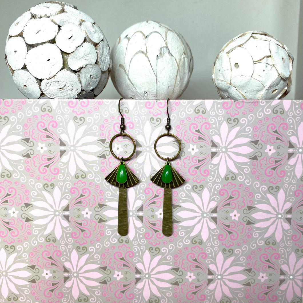 Boucles d’oreilles Johanna - Eventail