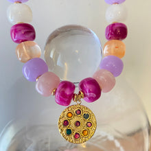 Charger l'image dans la galerie, Collier Alicia - perles cylindriques