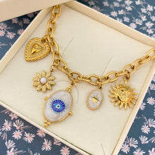 Charger l'image dans la galerie, Collier Yüna - Ovale oeil protecteur