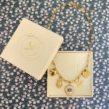 Charger l'image dans la galerie, Collier Salima - Oeil protecteur