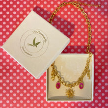 Charger l'image dans la galerie, Collier Pipa - Flamant et cacatoès