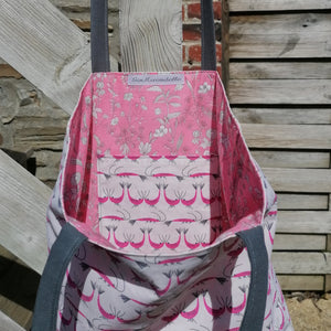 Tote-bag Crevettes roses