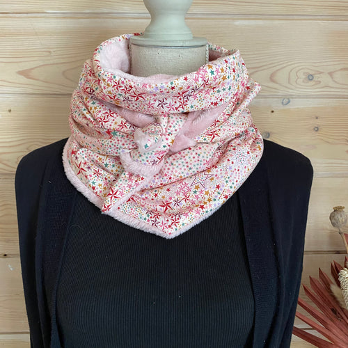 Chèche/Foulard enfant ultra moelleux - Liberty Adelajda