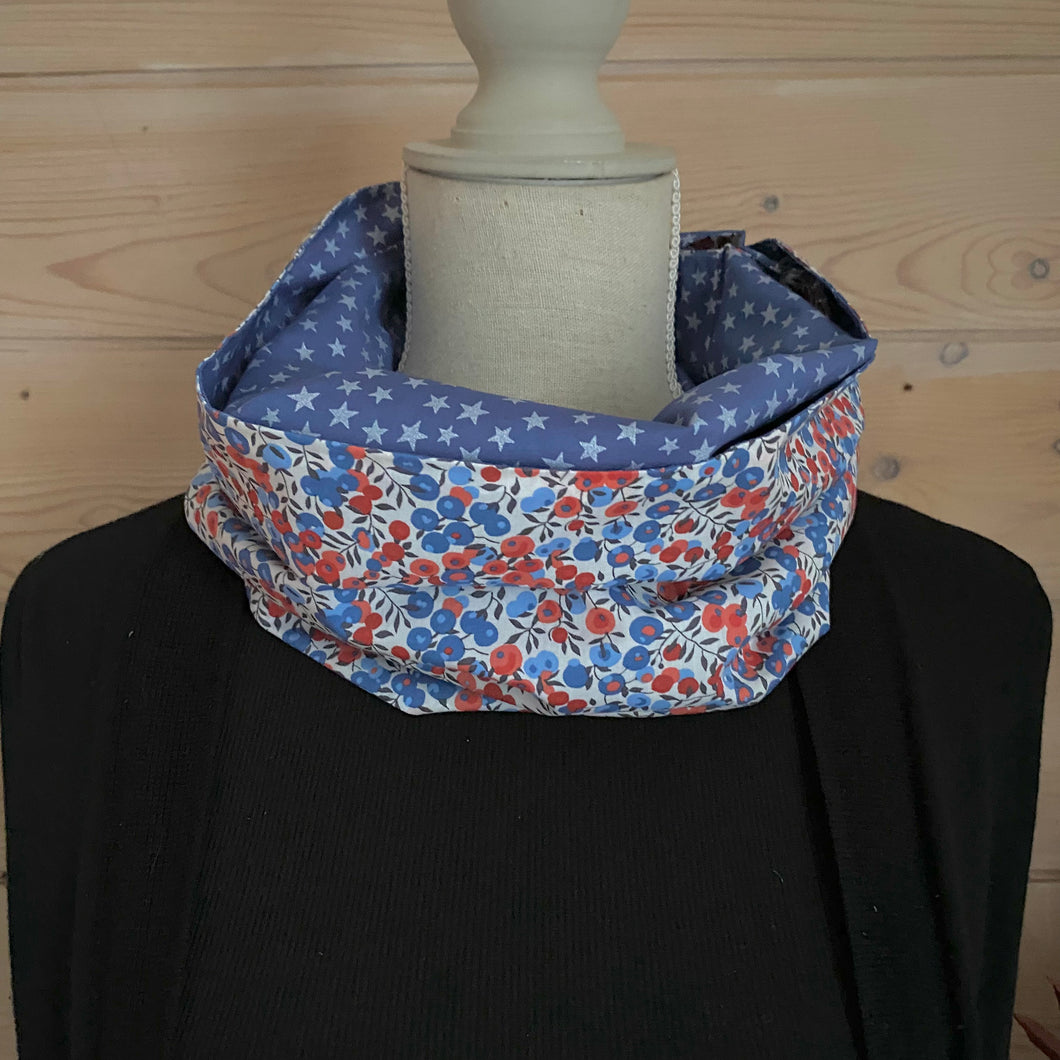 Snood double tour - Liberty Wiltshire Marianne