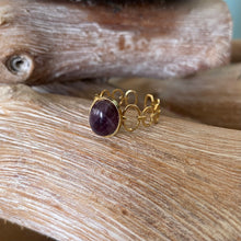 Charger l&#39;image dans la galerie, Bague Ornella pierre amethyste