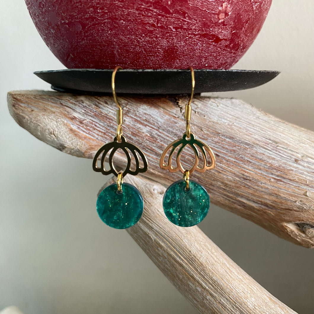 Boucles d'oreilles Jenna - acétate