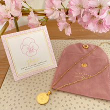 Charger l&#39;image dans la galerie, Collier Paloma - Fleur de naissance février