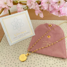 Charger l&#39;image dans la galerie, Collier Paloma - Fleur de naissance décembre