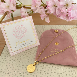 Collier Paloma - Fleur de naissance octobre