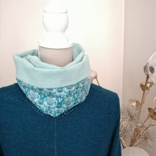 Charger l&#39;image dans la galerie, Snood double tour Liberty Danuna