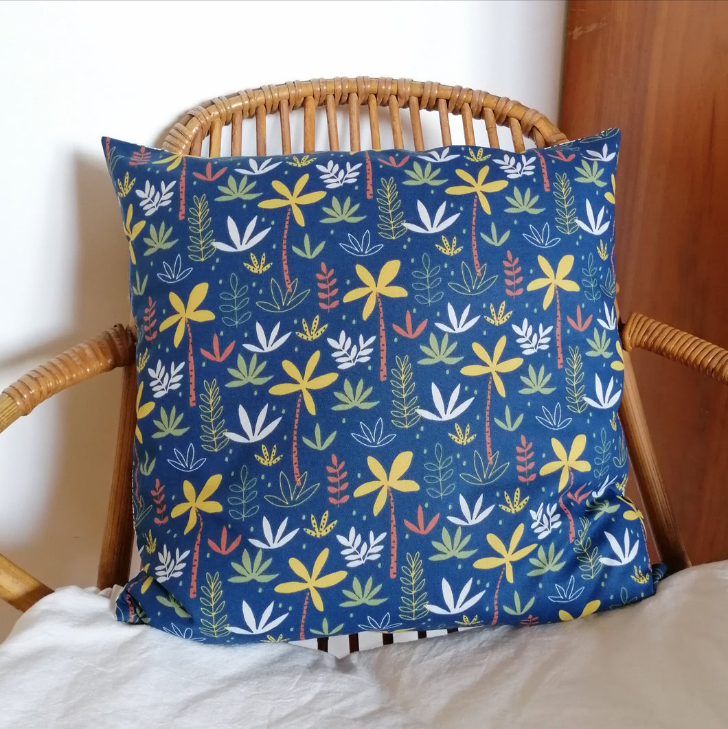 Coussin Palmiers - Gin'Hirondelle