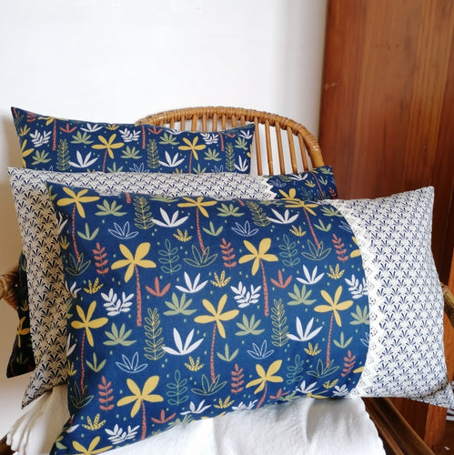 Coussin Palmiers - Gin'Hirondelle