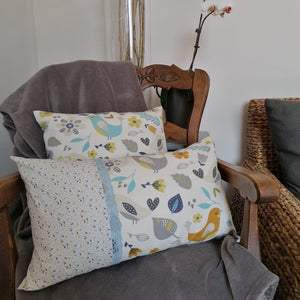 Duo coussins birds carré et rectangle