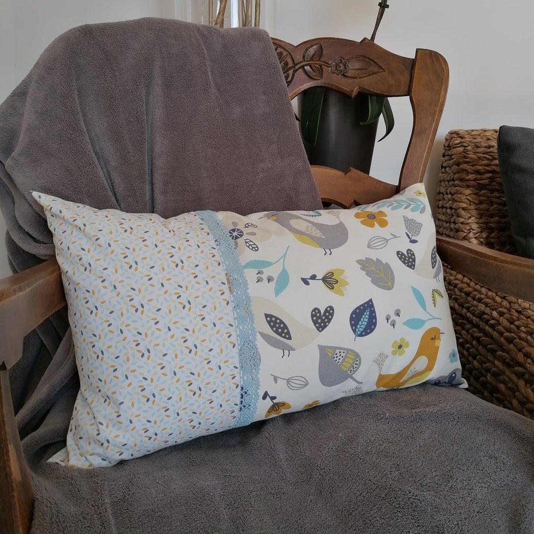 Coussin Birds - Gin'Hirondelle