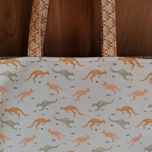Tote bag wallaby détails