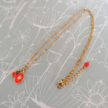 Charger l&#39;image dans la galerie, Collier Lya mandarine