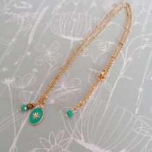 Charger l&#39;image dans la galerie, Collier Lya turquoise