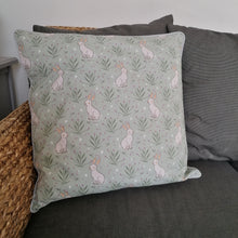 Charger l&#39;image dans la galerie, Coussin lapin blanc 50x50 cm