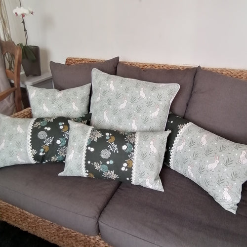 Collection coussins Lapin blanc