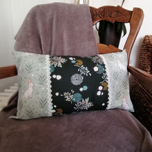 Charger l&#39;image dans la galerie, Coussin lapin blanc rectangle