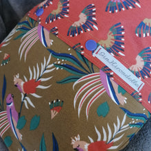 Charger l&#39;image dans la galerie, Coussin cacatoès rectangle détail dos