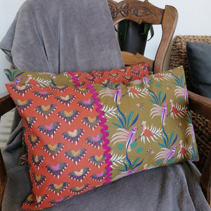 Coussins cacatoès rectangle
